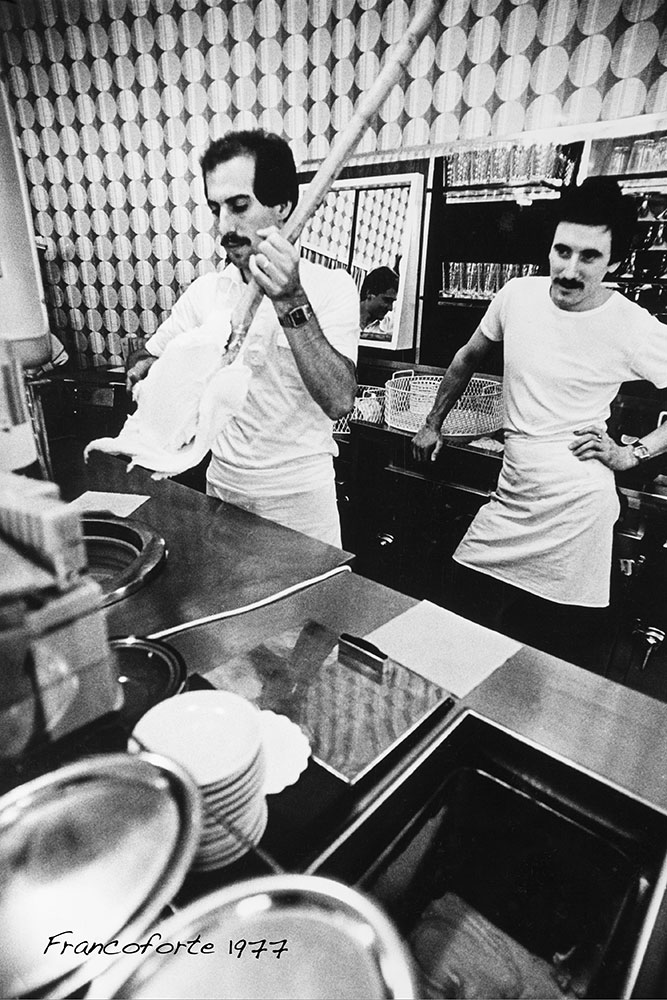 Gelateria Cavour Pordenone, foto la nostra storia, Francoforte 1977